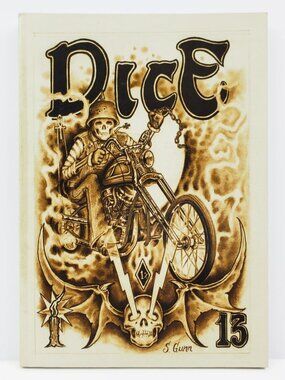 DicE Magazine Issue 37 w/ 6 Over Motorcycle Biker Culture Choppers 2011 Unread